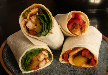 Chicken pepper wrap 